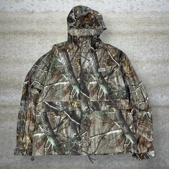 Realtree Other - Vintage 90s Realtree AP Jacket Mens XL Hunting Camo Full Zip Mesh Lined Woodland